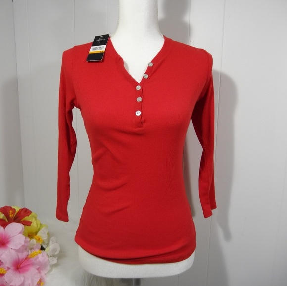 Nwt Tommy Hilfiger ribbed thermal size small - Picture 1 of 8